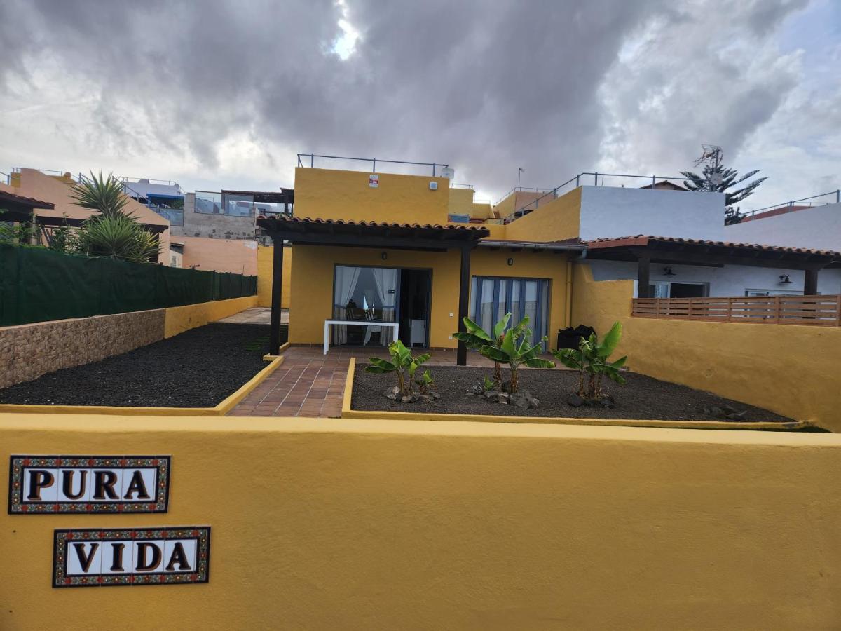 Pura Vida Luxury Home Sea View Caleta De Fuste Eksteriør billede